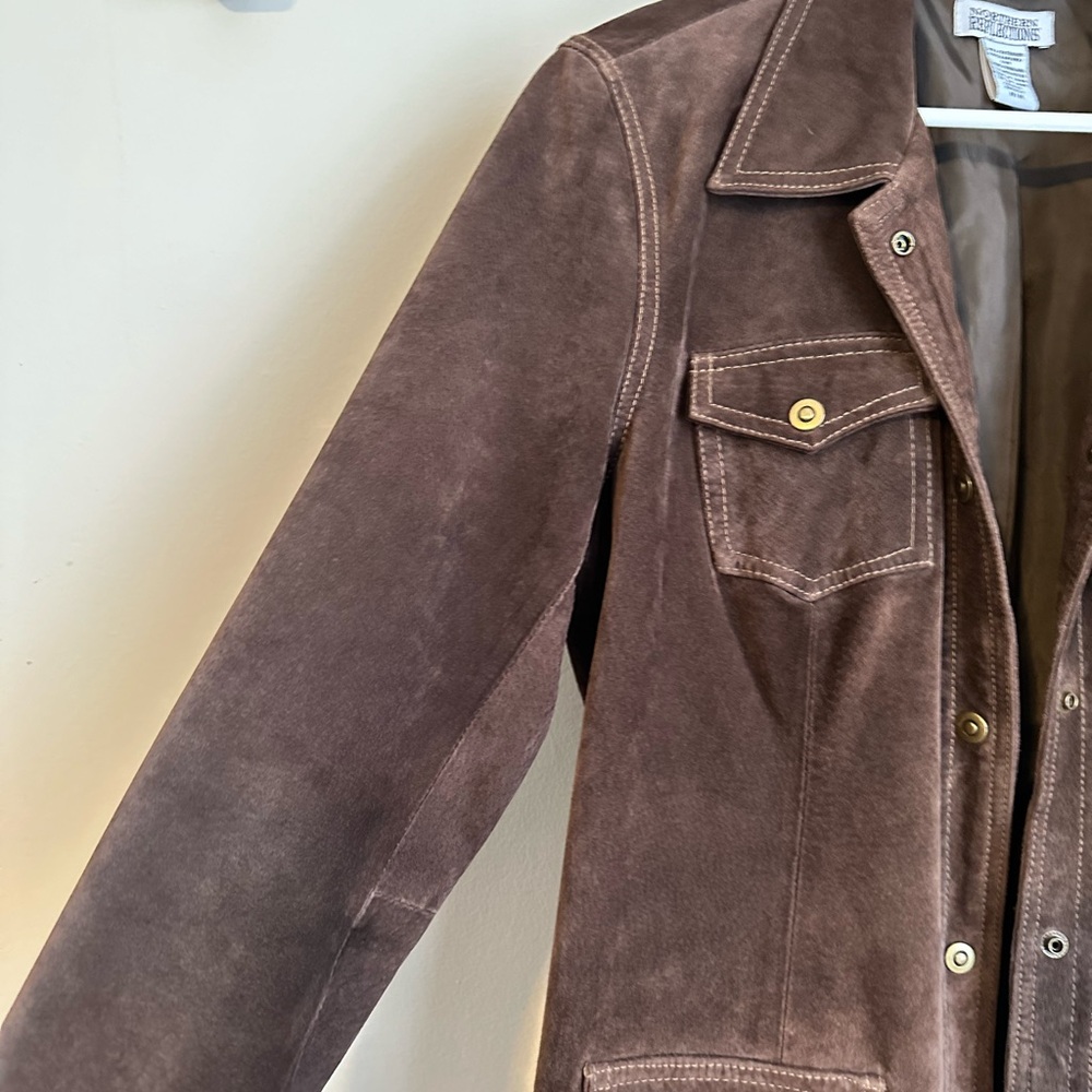 Brown Suede Jacket